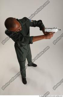 ERIC IN ACTION WITH GUN